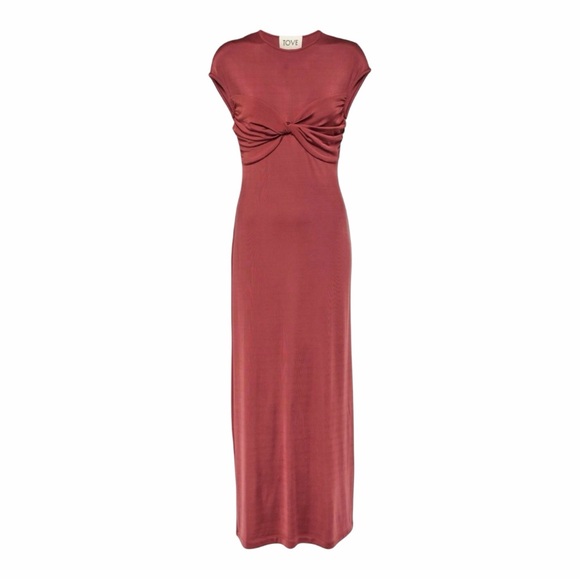 Tove Mali gathered jersey maxi dress - Picture 8 of 8